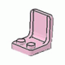 Part 4079 Pink Minifig, Utensil Seat 2 x 2 